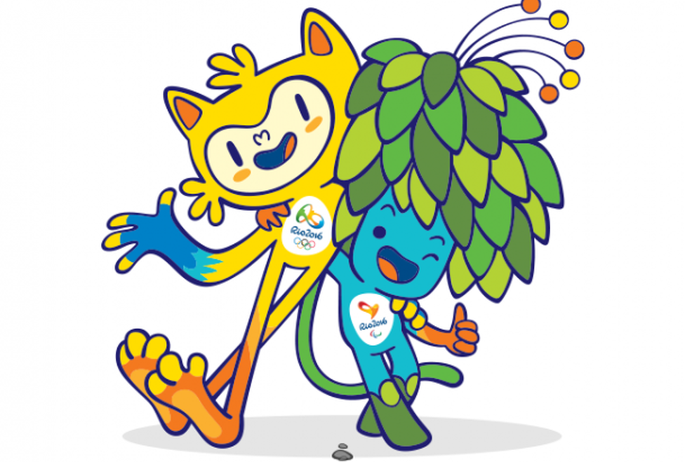 Las coloridas mascotas Rio 2016