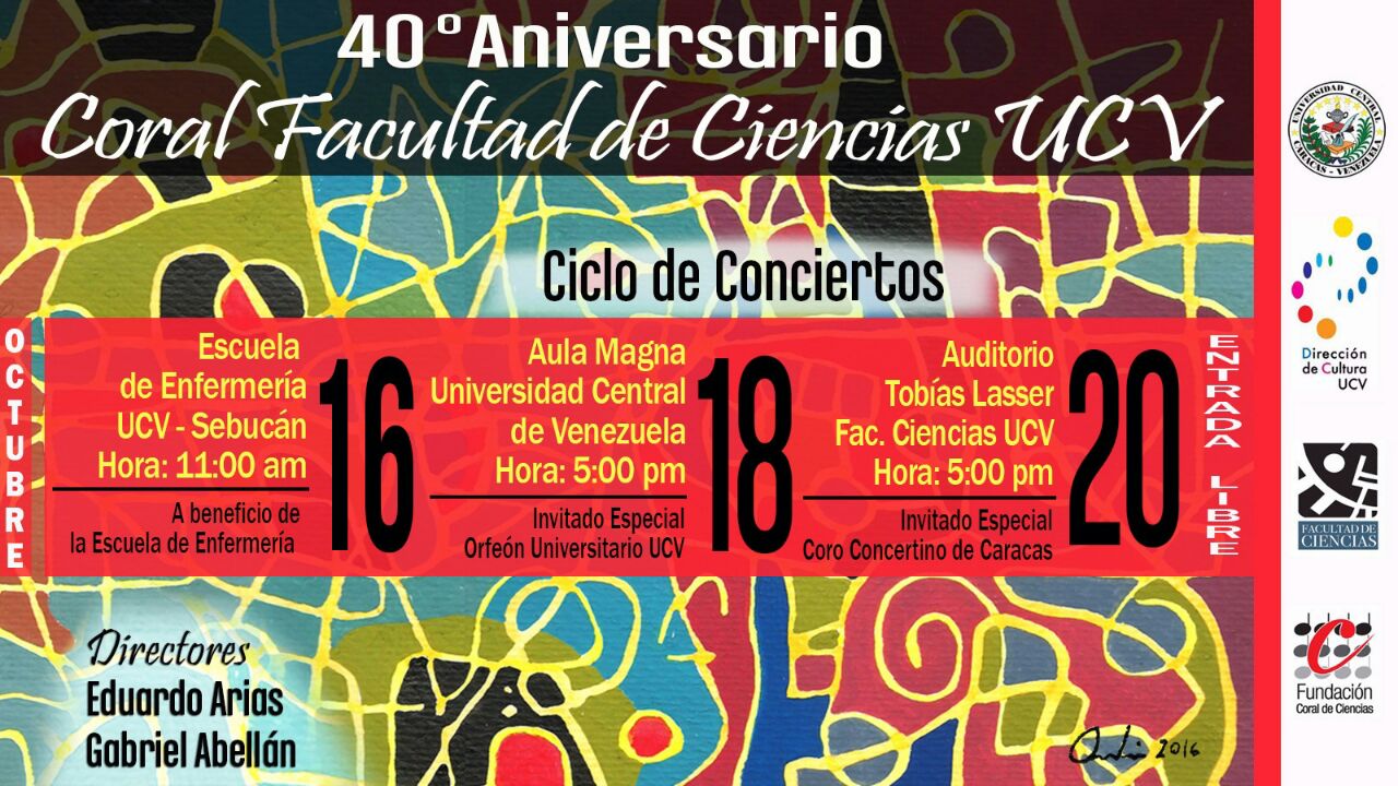 Coral de Ciencias de la UCV celebra sus 40 años