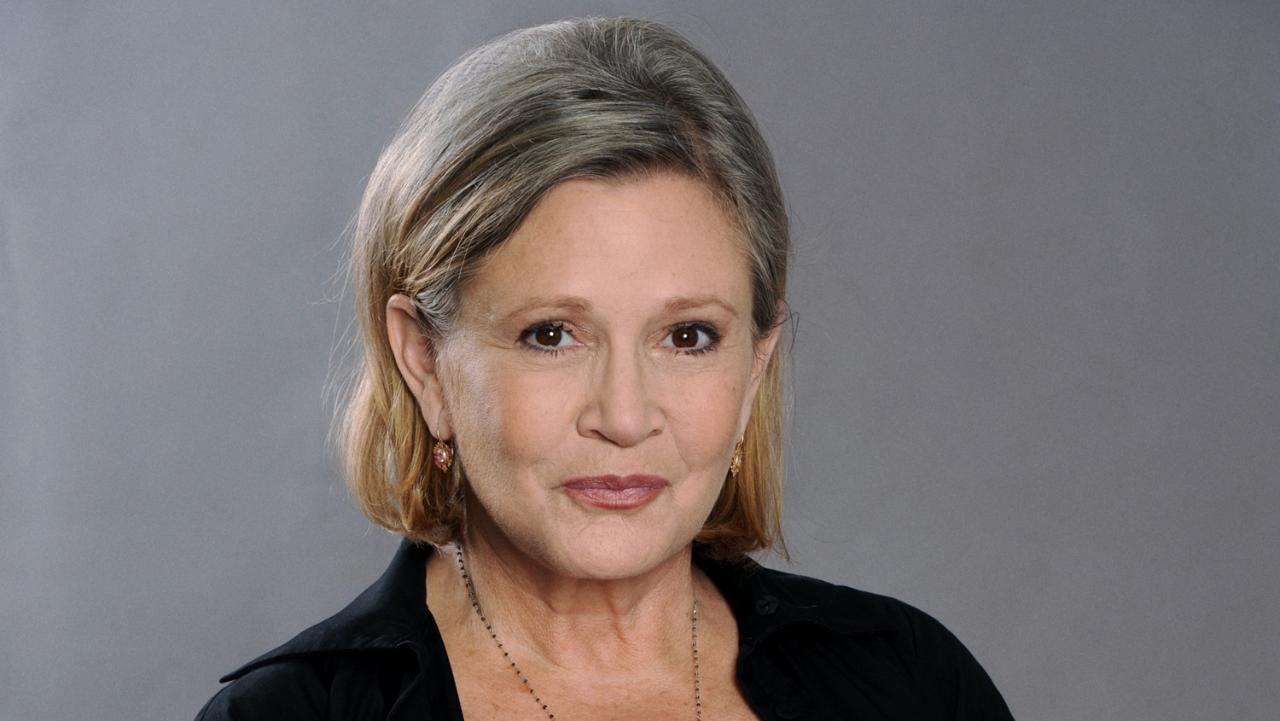 Nos dejó la princesa Leia, falleció la actriz Carrie Fisher