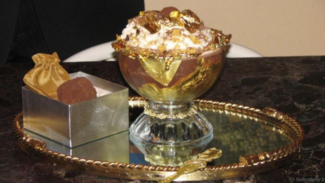 Frrozen haute chocolate, el postre de oro más caro del mundo