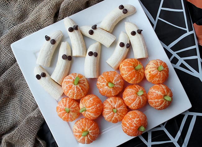 Un postre de Halloween muy sano y frutal