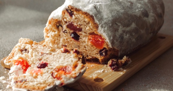 El delicioso y tan aleman Stollen de Dresden