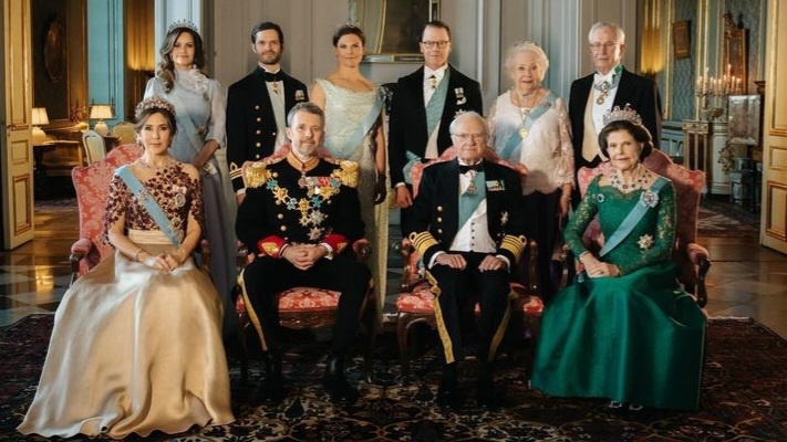 La chic visita de Estado de los Reyes de Dinamarca a Suecia