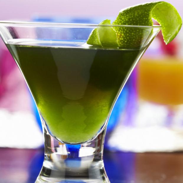 Un cocktail con sabor a menta, el  «Miami beach»