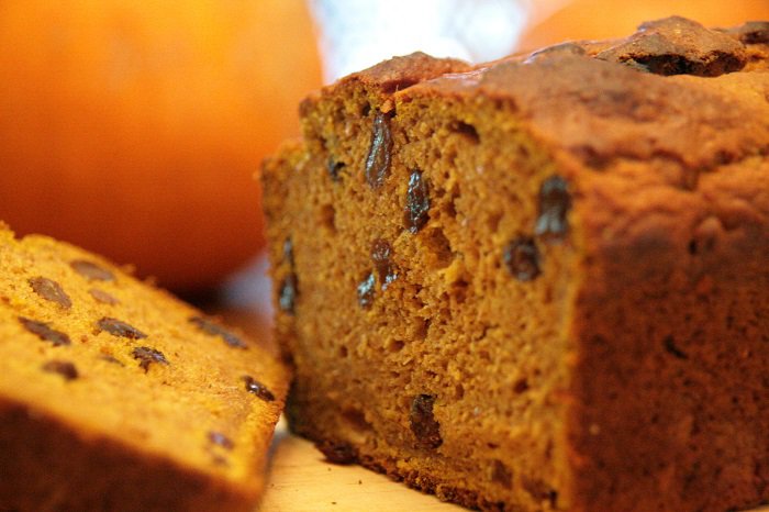 Un riquísimo pan de calabaza