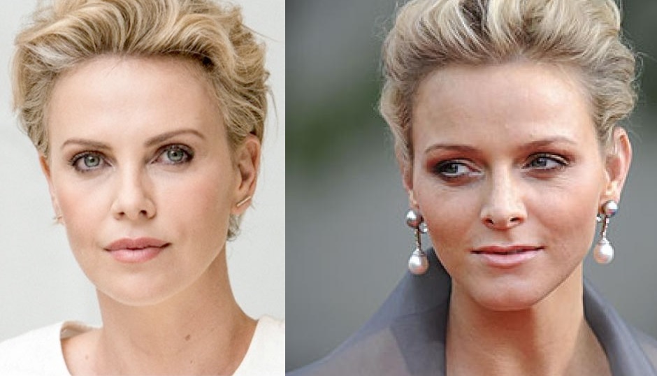 Charlene de Mónaco y Charlize Theron dos rubias demasiado parecidas