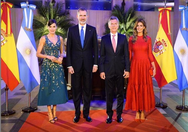 La chic visita de los reyes de España a la Argentina