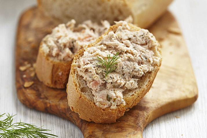 Paté de salmón ¡muy chic!