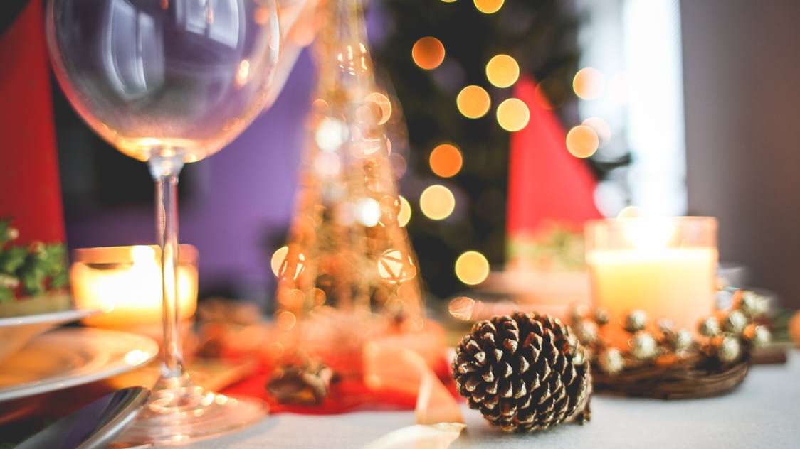 Una mesa elegante, en todo sentido para el Año Nuevo